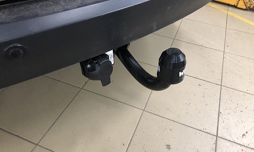 Установили фаркоп Oris для Volkswagen Tiguan 2007-2016 г.в.