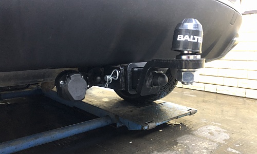 Установили фаркоп TowRus для Chery Tiggo 7 Pro Max 2020-2026 г. в.