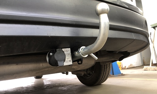 Установили фаркоп Лидер Плюс для Ford Focus 2011-2018 г.в.