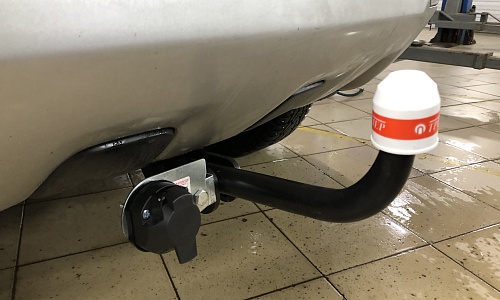 Установили фаркоп Трейлер для Renault Duster 2017 г.в.