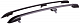 Рейлинги для Chevrolet-Niva 2002-2020, полимер черный 0211-Л-02
