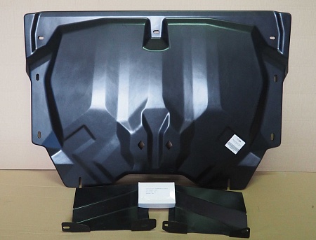 Защита картера двигателя и КПП для Kia Soul 2014-2019, V-все, кроме диз.двигателя 11.26k в 