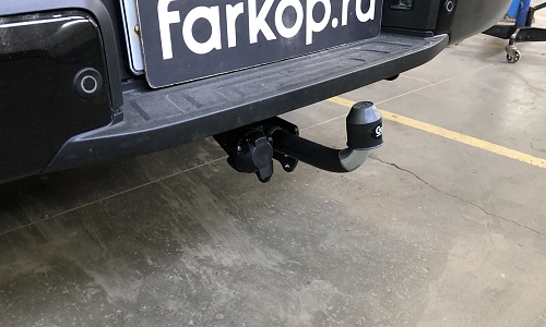 Установили фаркоп Galia для Mercedes X-class 2017 г.в.