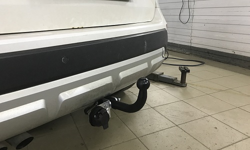 Установили фаркоп Лидер Плюс для Skoda Yeti 2014 г.в.