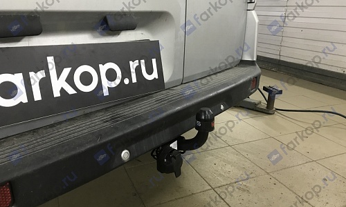 Установили фаркоп Oris для Fiat Doblo 2007 г.в. Установили фаркоп Oris для Fiat Doblo 2007 г.в.