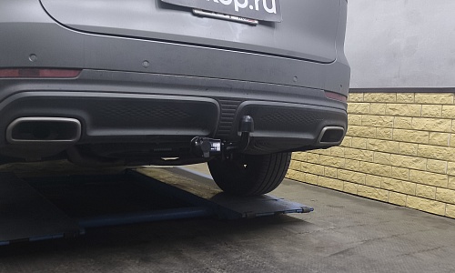 Установили фаркоп Berg для Chery Tiggo 9 2024 г.в.