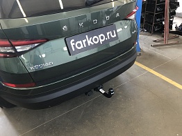 Установили фаркоп Oris для Skoda Kodiaq 2016-2026 г. в.