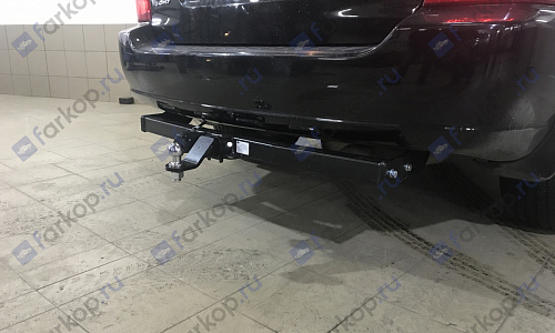 Установили фаркоп Бизон для Toyota Highlander 2001 г.в.