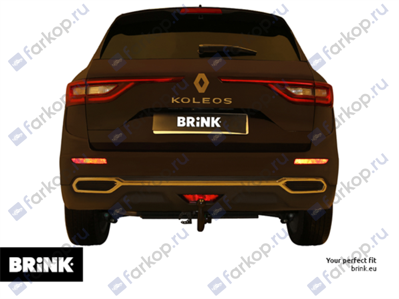 Фаркоп Brink для Renault Koleos 2017- 643900 в 