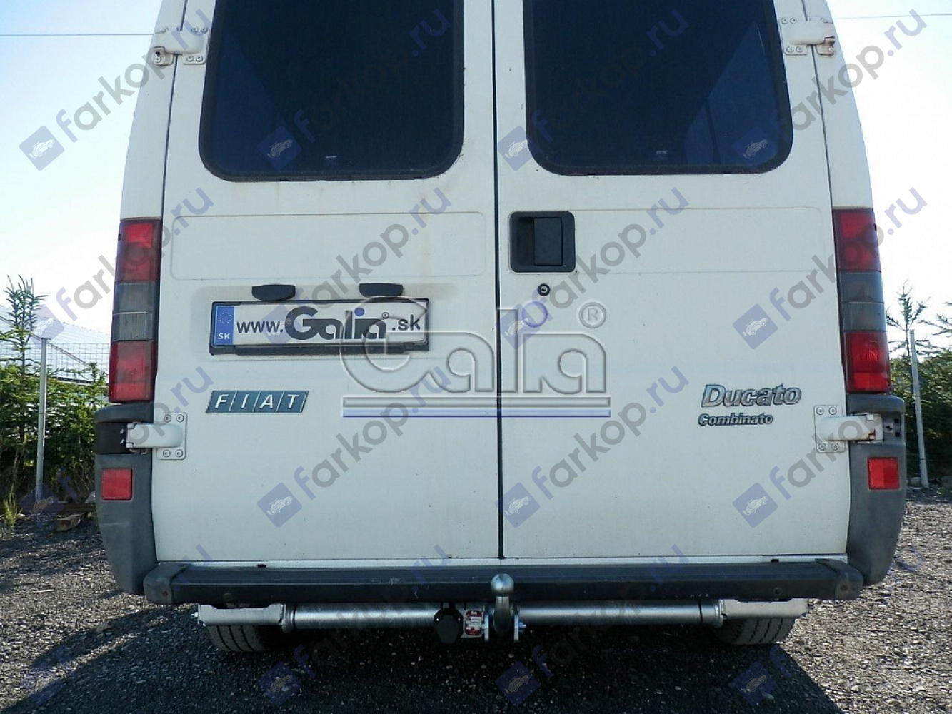 Фаркоп Galia для Fiat Ducato Sollers 2008-2011 C008A в 