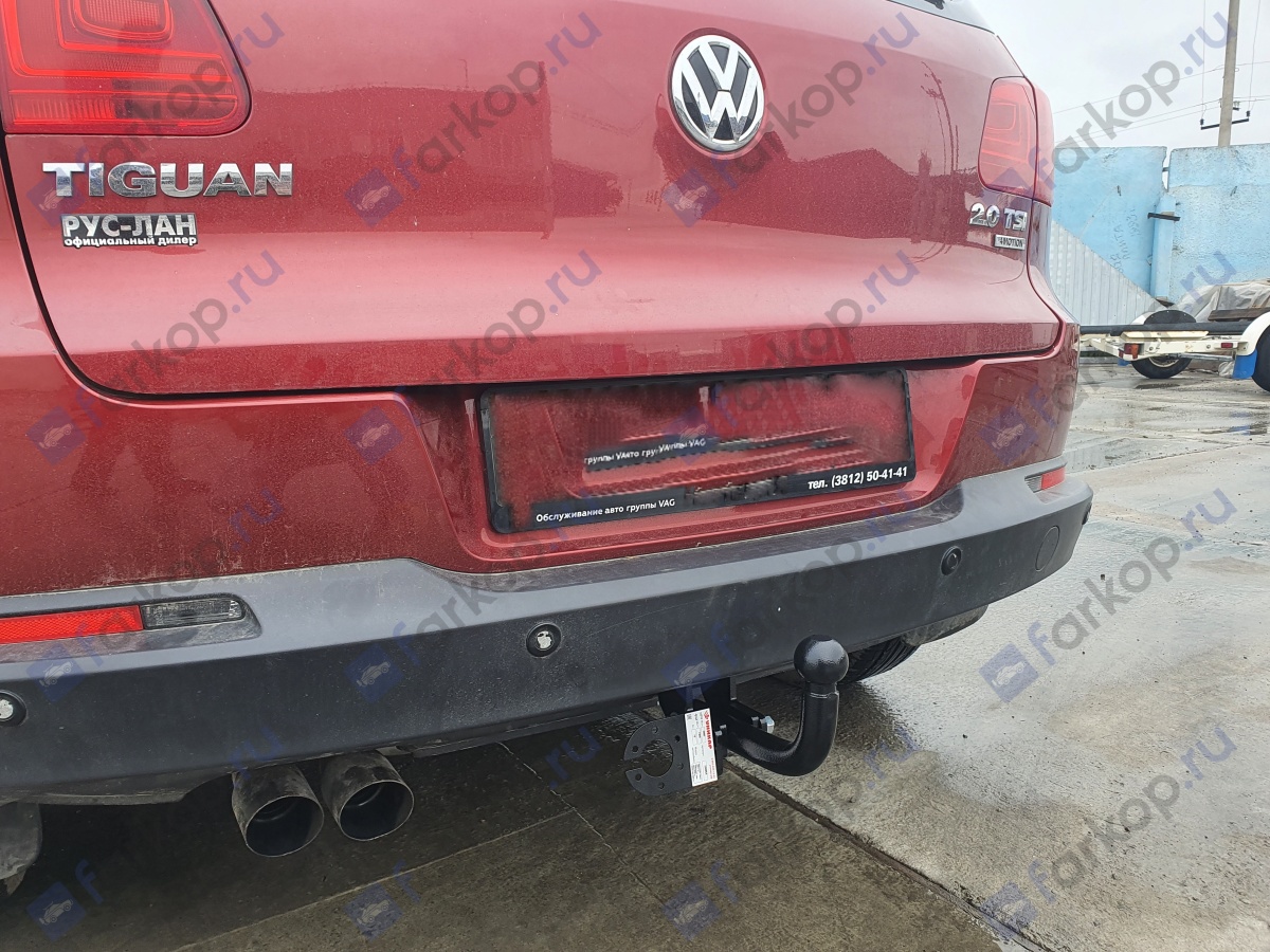 Фаркоп Уникар для Volkswagen Tiguan 2007-2017 23153A в 