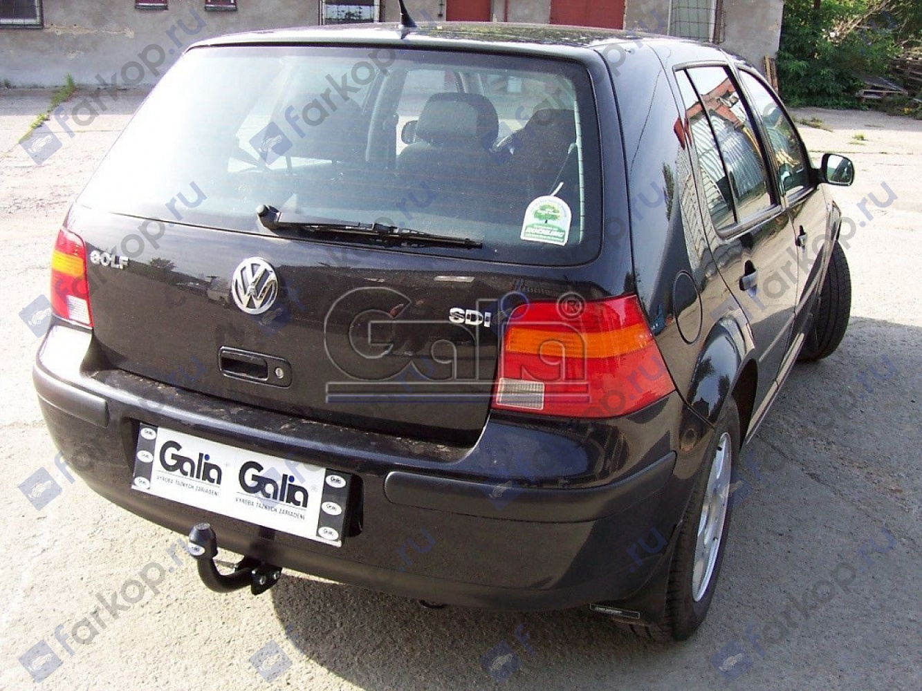 Фаркоп Galia для Volkswagen Golf (3,5 дв.хетчбек, универсал, только 2WD) 1997-2003 A020A в 