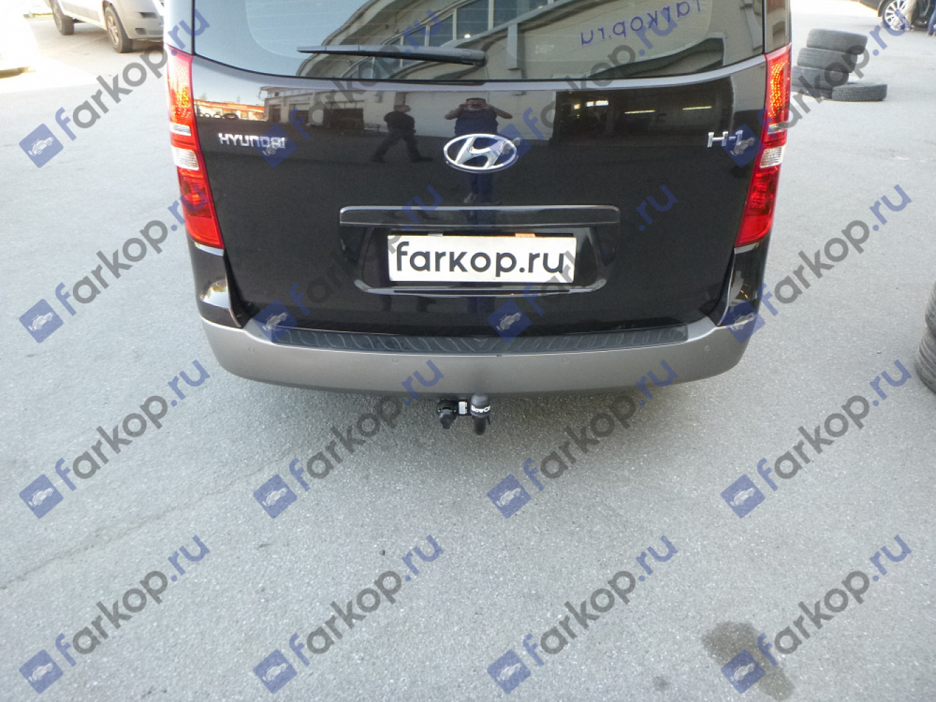 Фаркоп Aragon для Hyundai H1 2008-2019 E2501BA в 
