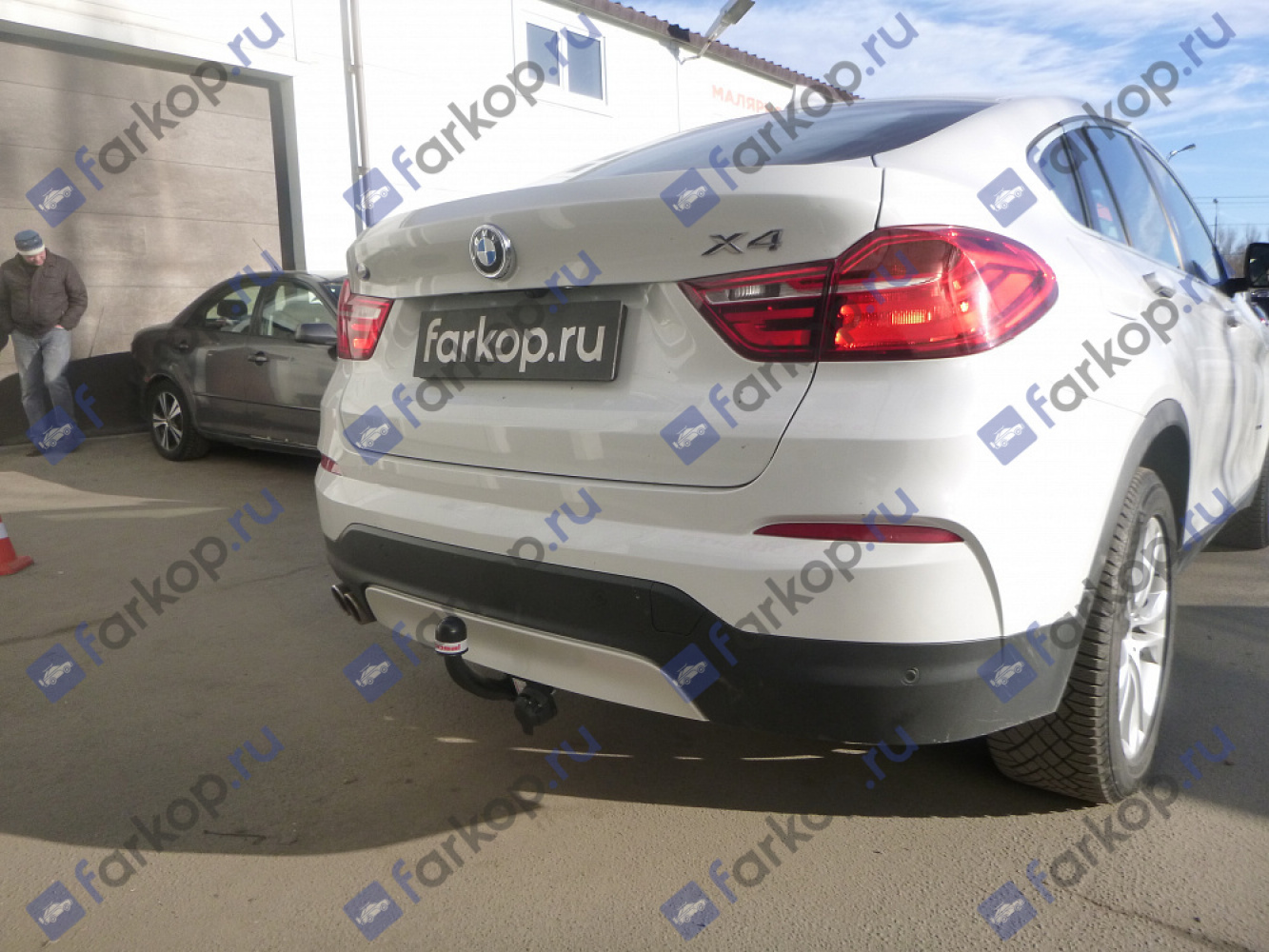 Фаркоп Oris для BMW X4 (F26) 2014-2018 4754-A в 