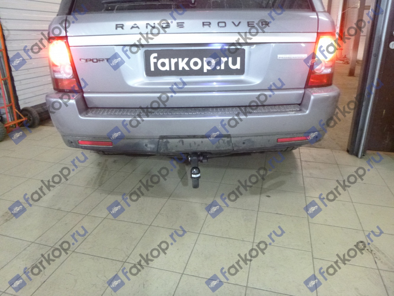 Фаркоп Brink для Land Rover Range Rover Sport 2011-2013 (в комплекте электрика 13 пин) 377142 в 