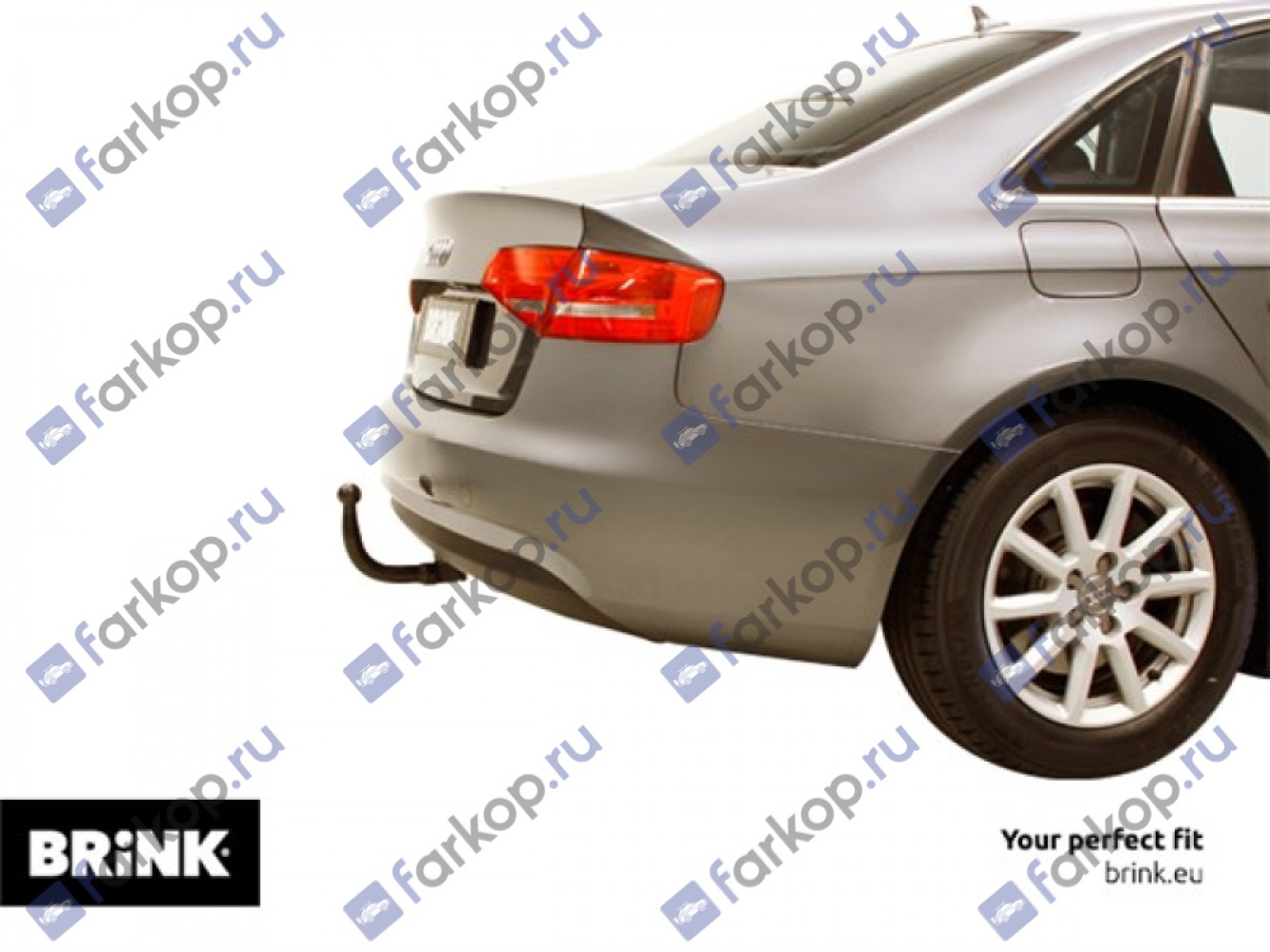 Фаркоп Brink для Audi A4 (седан, универсал, allroad) 2007-2015 618900 в 