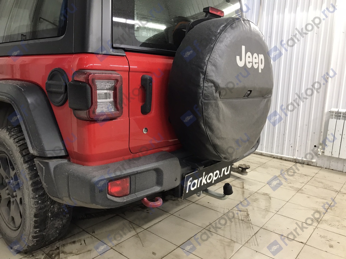 Фаркоп Galia для Jeep Wrangler 2018- J008A в 
