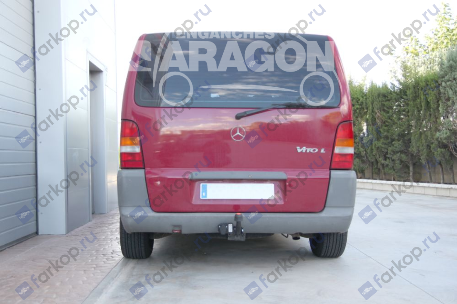 Фаркоп Aragon для Mercedes Vito 1996-2003 E4108BA в 