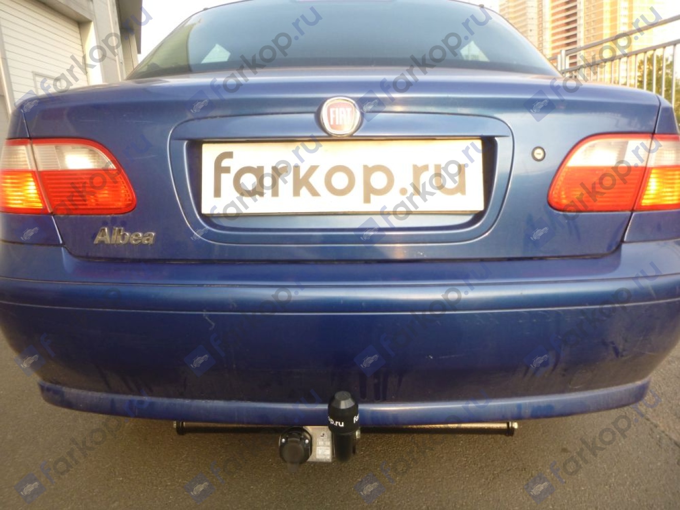 Фаркоп Лидер Плюс для Fiat Albea 2003-2012 (снят с производства, замена F204-A) F201-A в 