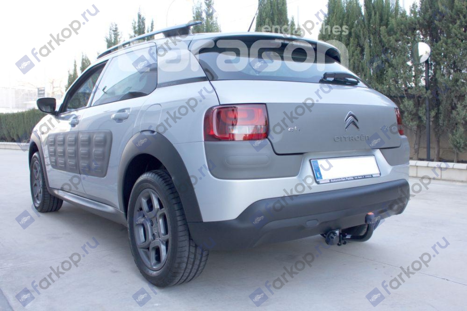 Фаркоп Aragon для Citroen C4 Cactus 2014- E1227AA в 