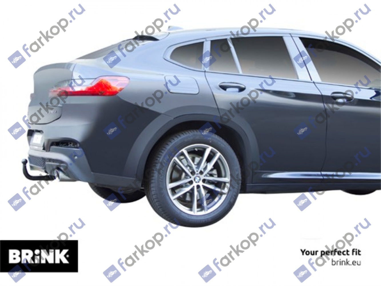 Фаркоп Brink для BMW X4 (F26) 2014-2018 656400 в 