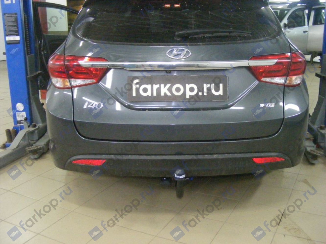 Фаркоп Aragon для Hyundai i40 (седан, универсал) 2012- E2518AV в 