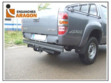 Фаркоп Aragon для Ford Ranger 2000-2011, (хромированный бампер) E2015BA в 