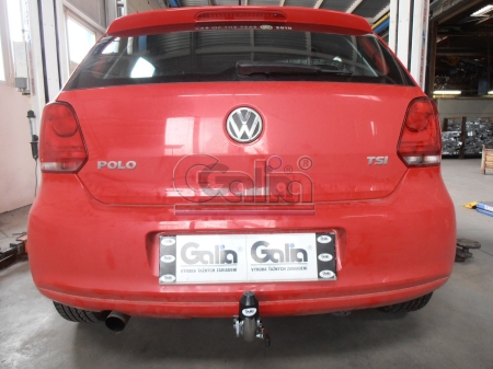 Фаркоп Galia для Volkswagen Polo (хетчбек) 2009-2020 V068C в 