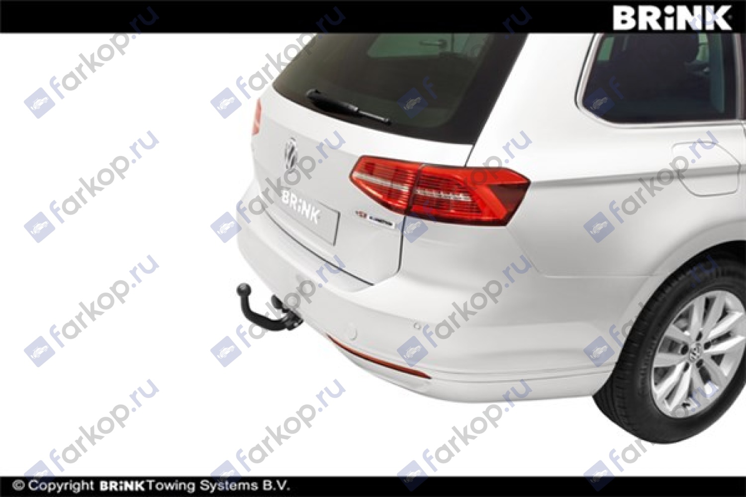 Фаркоп Brink для Volkswagen Passat 2014- 598500 в 