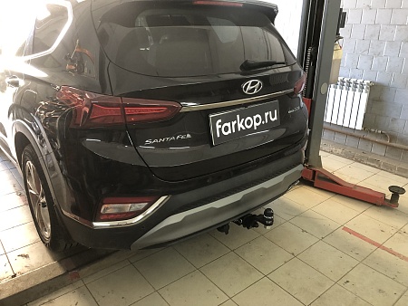 Фаркоп TowRus для Hyundai Santa Fe 2018-2021 109170 в 