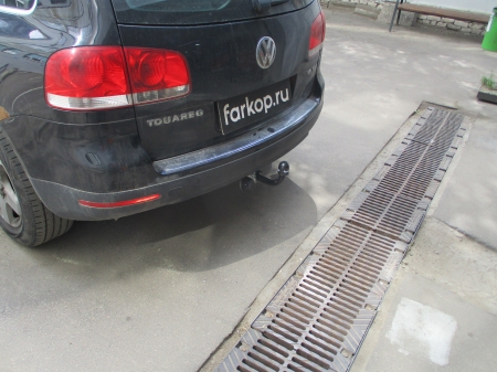 Фаркоп Лидер Плюс для Volkswagen Touareg 2002-2010 V124-A в 