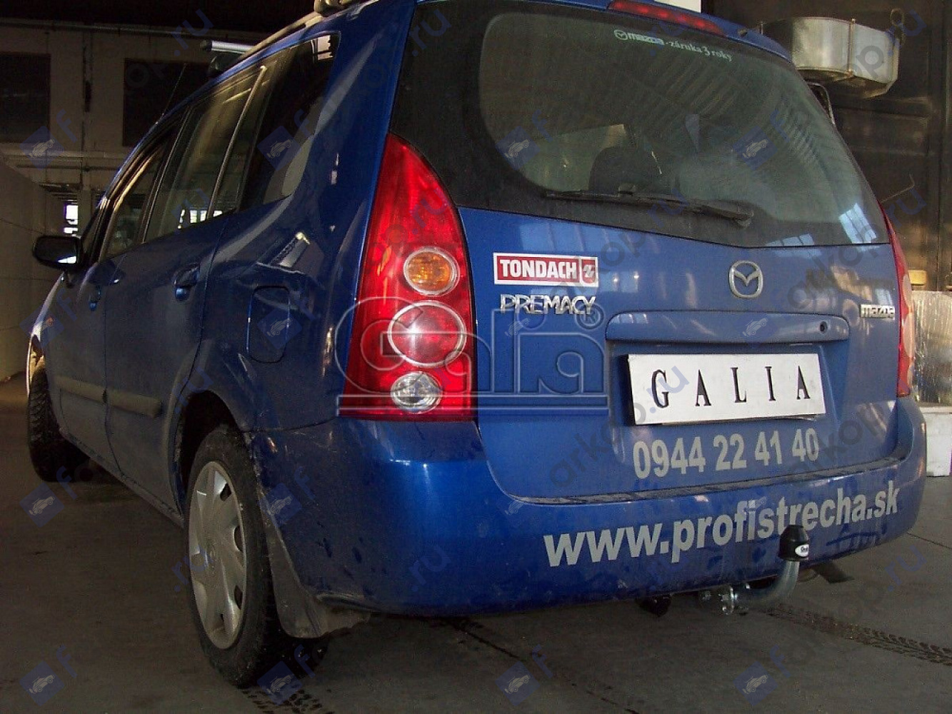 Фаркоп Galia для Mazda Premacy 1999-2004 купите в Москве. | Арт. M020A