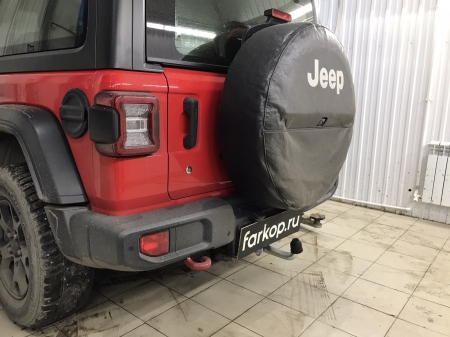 Фаркоп Galia для Jeep Wrangler 2018- J008A в 