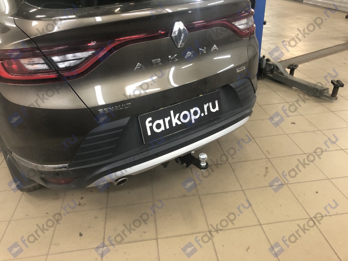 Фаркоп Лидер Плюс для Renault Arkana 2019-, (кроме европейской сборки) R122-E в 