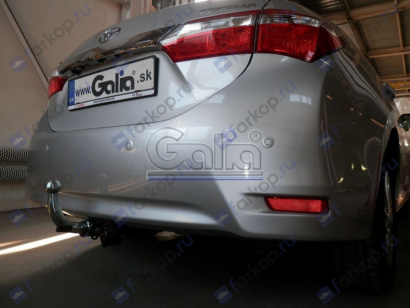 Фаркоп Galia для Toyota Corolla (седан) 2013-2019 T064C в 