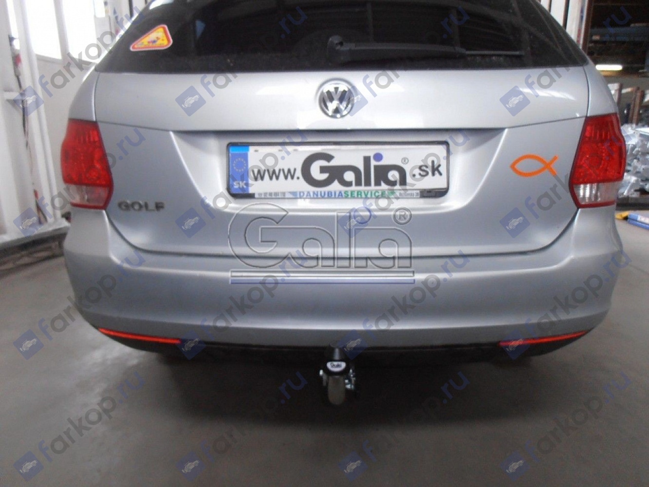 Фаркоп Galia для Volkswagen Golf (универсал) 2007-2008 V066C в 
