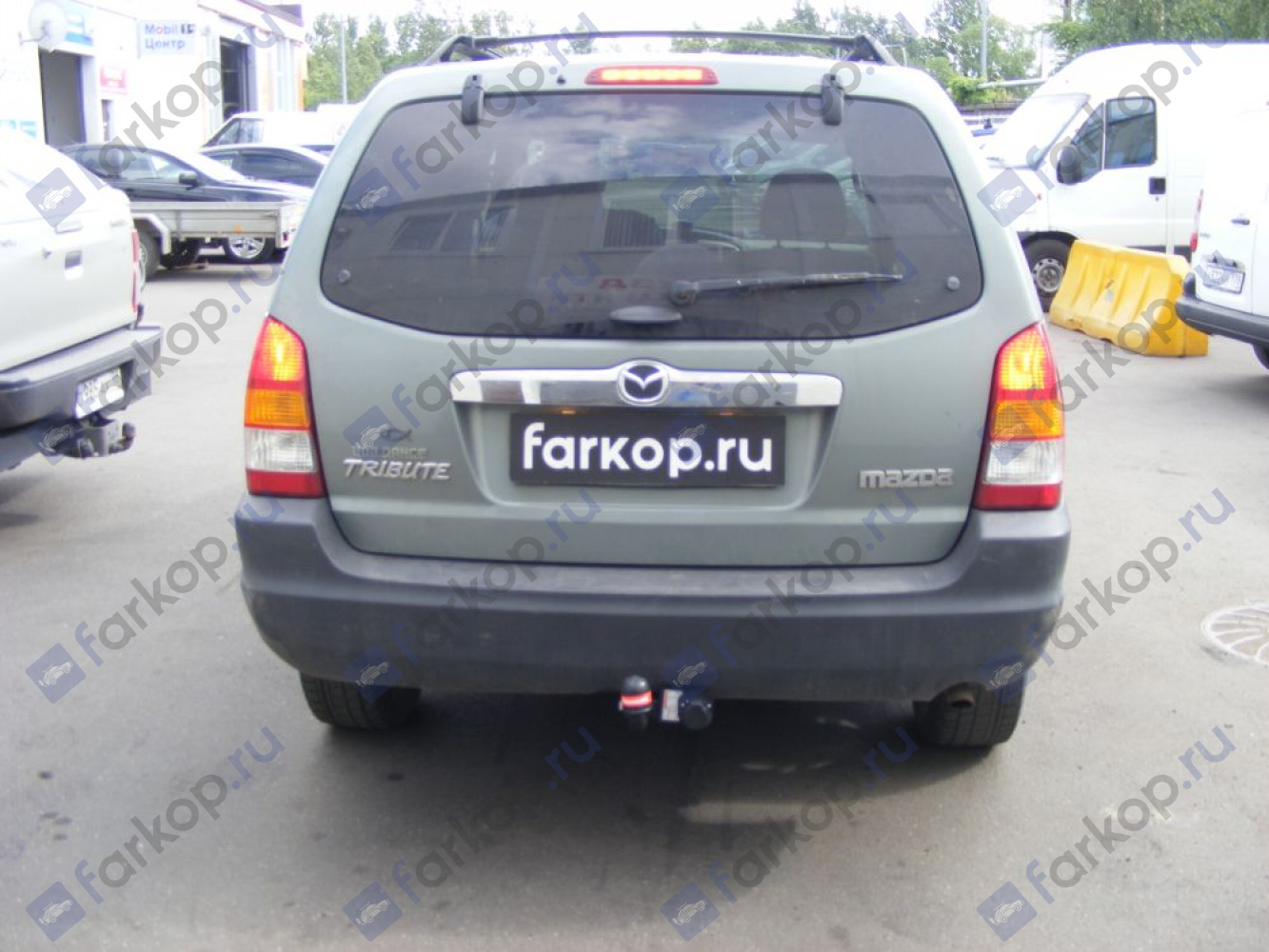 Фаркоп Oris для Mazda Tribute 2001-2003, (запаска в салоне/проушина по  центру) купите в Москве. | Арт. 4521-A