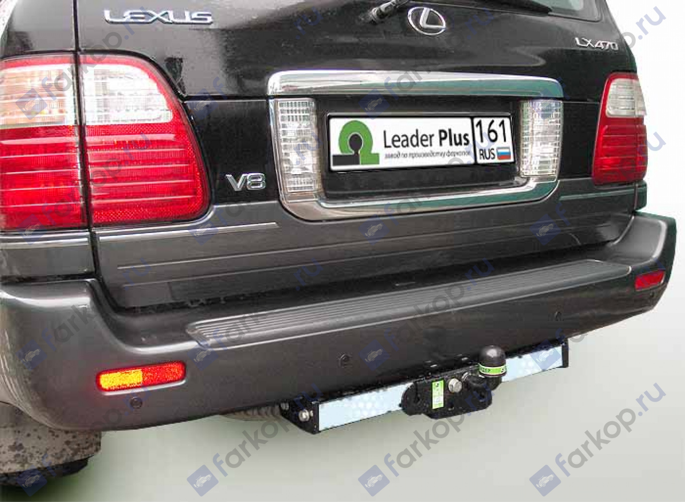 Фаркоп Лидер Плюс для Toyota Land Cruiser J100 VX 1998-2007 L104-F(N) в 