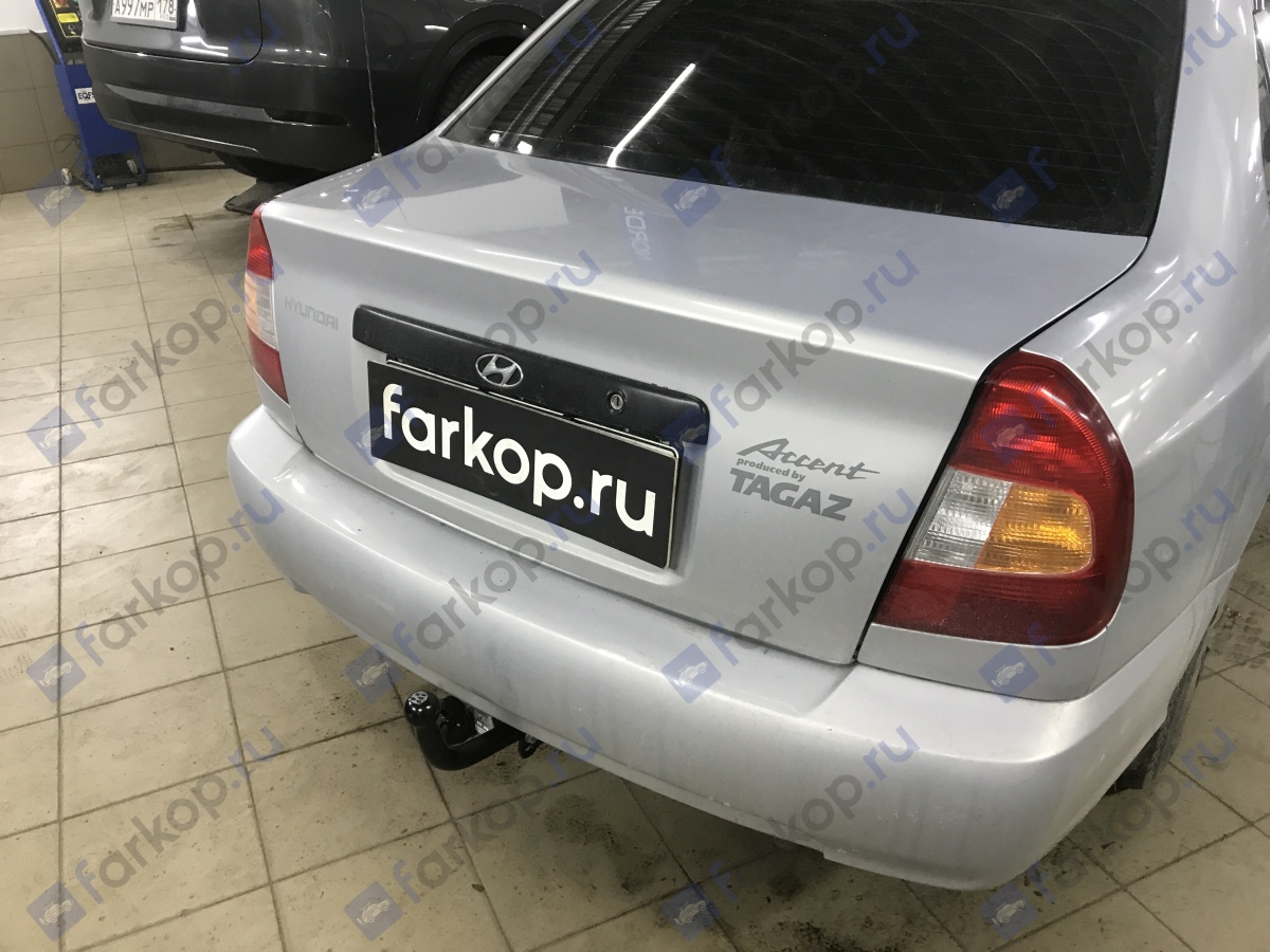 Купить фаркоп для Hyundai Accent — доставка по России из Владивостока