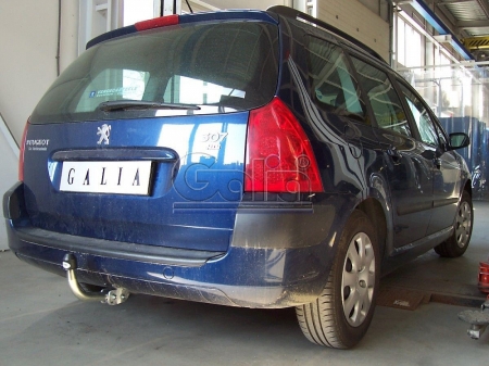 Фаркоп Galia для Peugeot 307 (универсал) 2002-2008 P036A в 