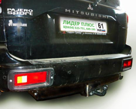 Фаркоп Лидер Плюс для Mitsubishi Pajero Sport 1998-2008 M107-F(N) в 