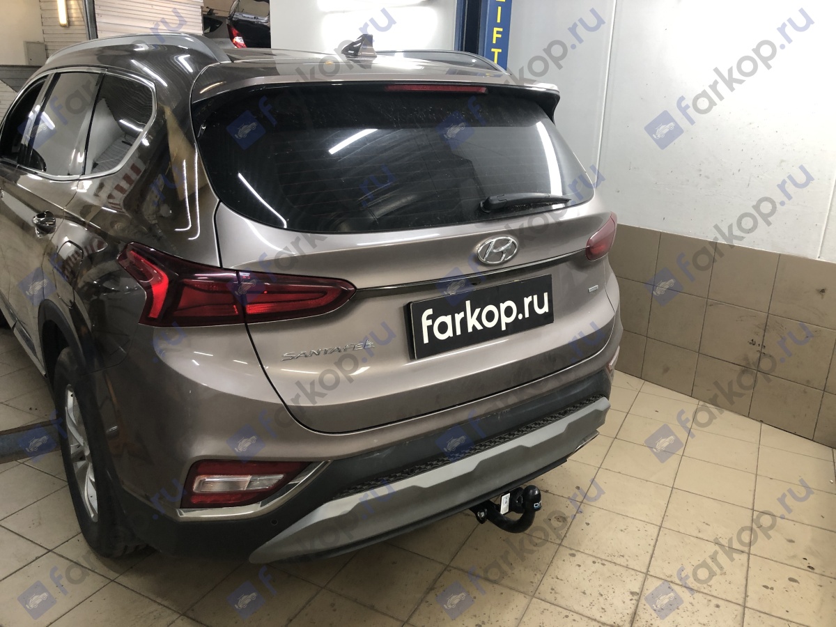 Фаркоп Oris для Hyundai Santa Fe 2018-2021 6761-AN в 