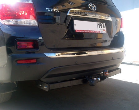 Фаркоп AvtoS для Toyota Highlander 2010-2014 TY 38 в 
