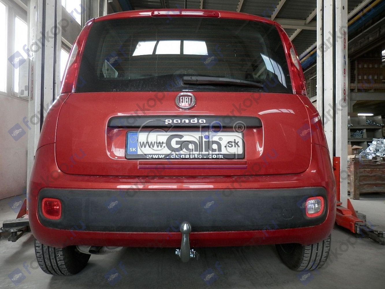 Фаркоп Galia для Fiat Panda 2012- F128C в 