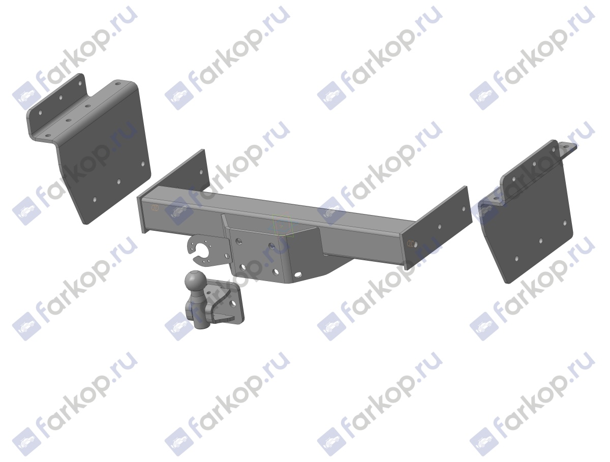 Фаркоп Трейлер для Iveco Daily 2021-, (удлиненная платформа) 9651 в 