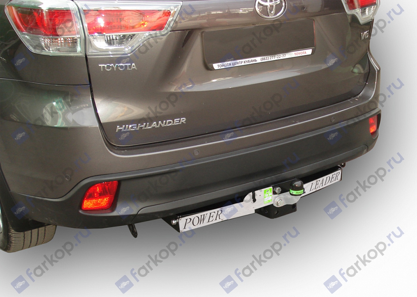 Фаркоп Лидер Плюс для Toyota Highlander 2013-2020 T120-F(N) в 