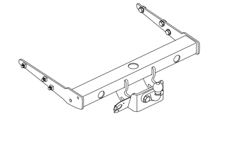 Фаркоп Westfalia для Volkswagen Transporter T5 2003-2015 321681600001 в 