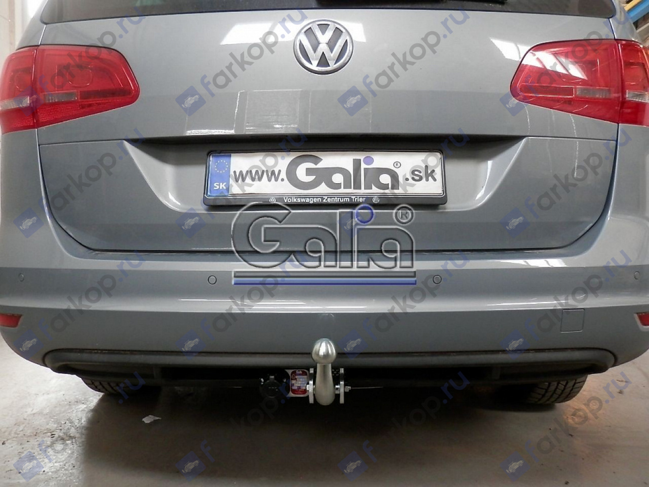 Фаркоп Galia для Volkswagen Sharan 2010-2020 S100A в 